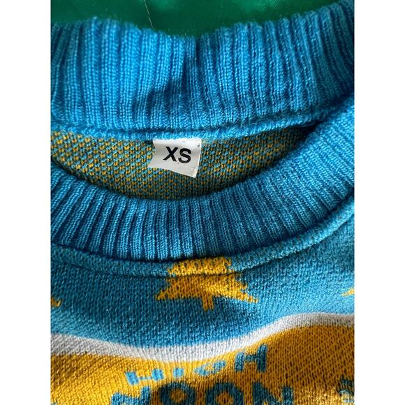 High noon Christmas sweater, hard seltzer, holiday sweater SM READ0 - Picture 4 of 6